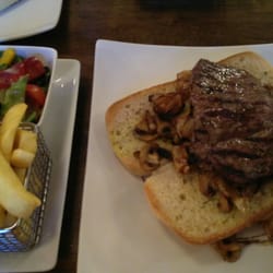 Killarney Oaks - Steak sandwich!! Yum yum!!