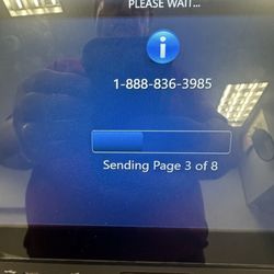 Slow........ fax 10 minutes for 2 pages