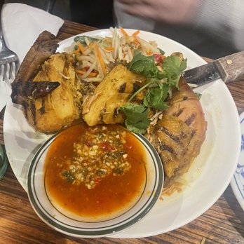 Klong - Chon-buri gai Yang - spicy - Thai Near Me - New York, New York Klong - Chon-buri gai Yang - spicy - Thai Near Me - New York, New York