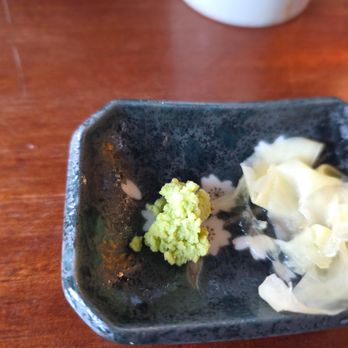 Sushi Taiyo - I believe this is real wasabi given the texture and mild flavor - Sushi Bars Near Me - Seattle, Washington Sushi Taiyo - I believe this is real wasabi given the texture and mild flavor - Sushi Bars Near Me - Seattle, Washington