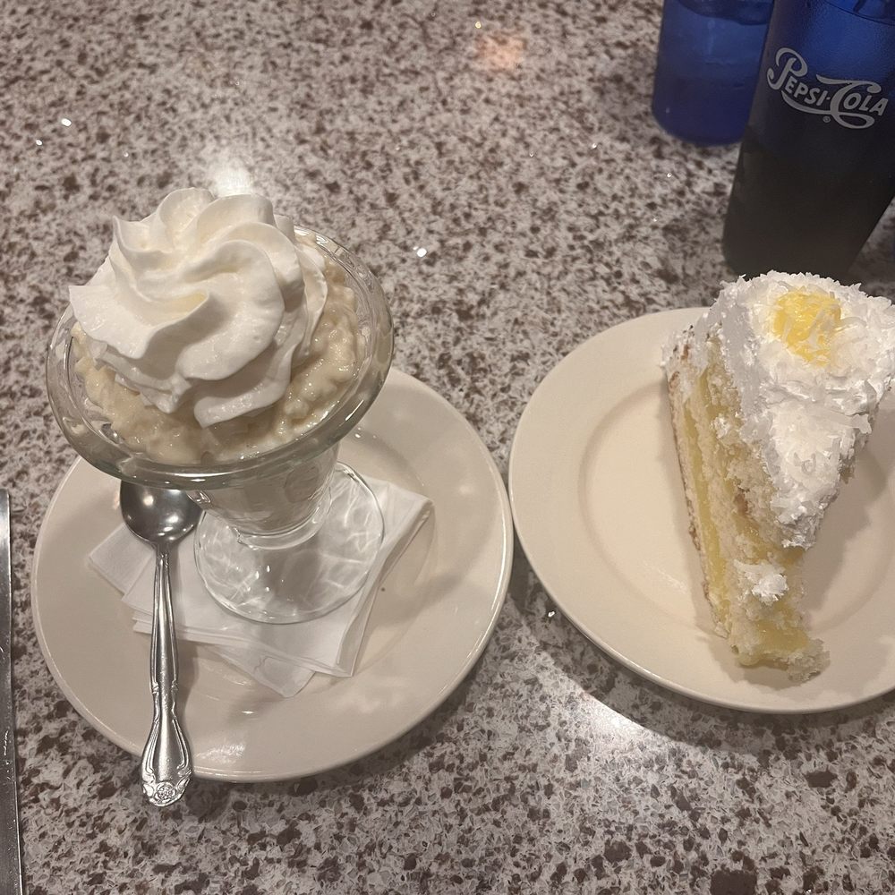Eldorado Diner - Rice Pudding and Lemon Coconut Cake - Diners Near Me - Elmsford, New York Eldorado Diner - Rice Pudding and Lemon Coconut Cake - Diners Near Me - Elmsford, New York