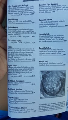 Menu photo 4 Casa Mexicana Ladysmith, WI Menu photo 4 Casa Mexicana Ladysmith, WI