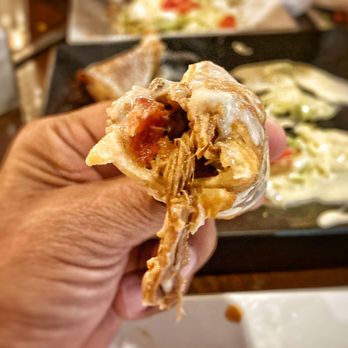 Agave Azteca Mexican Bar & Grill - Mini Chimichanga is stuffed with beef. - Mexican Near Me - Saint Robert, Missouri