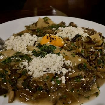 Il Nido - Fazzoletto - love savory, mushrooms, and aren't freaked out by an egg yolk? MUST TRY! Great comfort food. - Italian Near Me - Seattle, Washington Il Nido - Fazzoletto - love savory, mushrooms, and aren't freaked out by an egg yolk? MUST TRY! Great comfort food. - Italian Near Me - Seattle, Washington