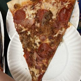 Meat lovers slice Meat lovers slice