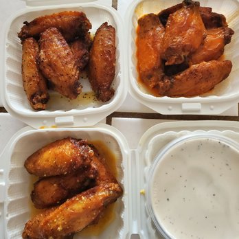 Wing Factory - Lemon Pepper, Garlic Parmesan, Medium Buffalo, and the famous house made blue cheese dressing!!! - Chicken Wings Near Me - El Cajon, California Wing Factory - Lemon Pepper, Garlic Parmesan, Medium Buffalo, and the famous house made blue cheese dressing!!! - Chicken Wings Near Me - El Cajon, California