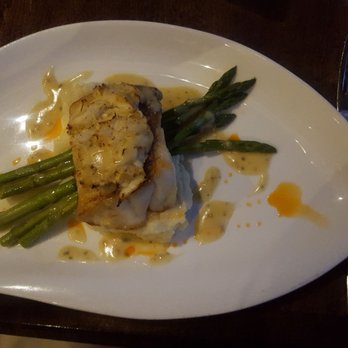 Deep Blu Seafood Grille - Blu Crab Crusted Florida Grouper - a great choice! - Seafood Near Me - Orlando, Florida Deep Blu Seafood Grille - Blu Crab Crusted Florida Grouper - a great choice! - Seafood Near Me - Orlando, Florida