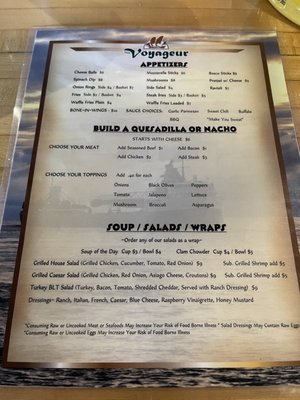 Menu photo 2 The Voyageur Saint Clair, MI Menu photo 2 The Voyageur Saint Clair, MI