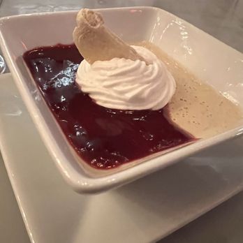 P.S. Kitchen - Cranberry pana cotta - Vegetarian Near Me - New York, New York