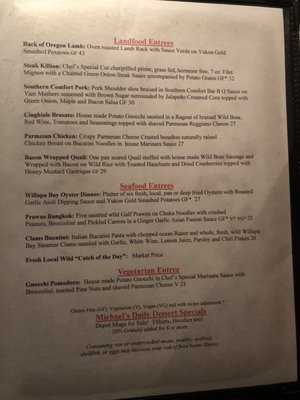 Menu photo 6 The Depot Restaurant Seaview, WA Menu photo 6 The Depot Restaurant Seaview, WA