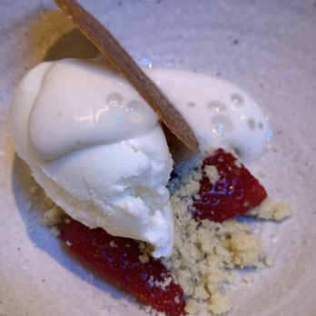 Mijoté - Strawberry, Lemon Verbena, Goat Milk - French Near Me - San Francisco, California Mijoté - Strawberry, Lemon Verbena, Goat Milk - French Near Me - San Francisco, California