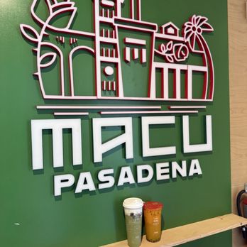 Macu Tea - Pasadena  - D08. Matcha Tiramisu & L01. Sunshine Li-Li Tea - Bubble Tea Near Me - Pasadena, California