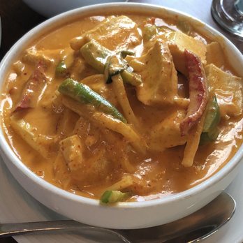 Rainbow Thai - One chilly sign for the red curry - Thai Near Me - Westport, Connecticut