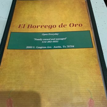 El Borrego De Oro - Best Mexican Food in Austin! And they are not closed on Tuesday's despite what Yelp says. - Mexican Near Me - Austin, Texas El Borrego De Oro - Best Mexican Food in Austin! And they are not closed on Tuesday's despite what Yelp says. - Mexican Near Me - Austin, Texas