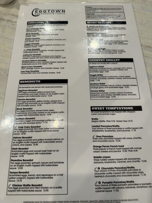 Menu photo 7 Eggtown - Lithia Lithia, FL