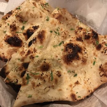 Taste of India - Garlic naan - Indian Near Me - Teaneck, New Jersey