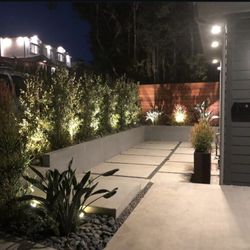 Affordable Power - Front yard lights.