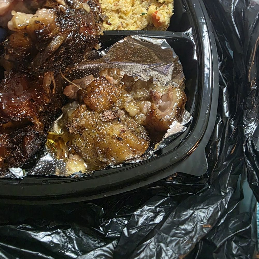 OL' Henry Restaurant - Unclean Oxtail jiffy mix dressing and undone sweet potatoes - Soul Food Near Me - St. Louis, Missouri