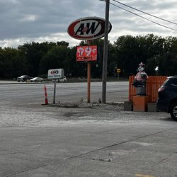 A&W Restaurant - Be sure to try the black raspberry ice cream for 99¢