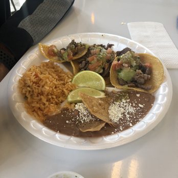 Taco Man Grill - 3 mini taco combo and carne asada bowl, - Mexican Near Me - Henderson, Nevada