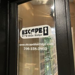 Escape Blue Ridge - Contact info and front door