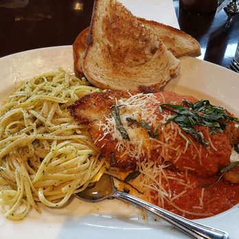 Stanford's - Panko Chicken crusted pesto linguini - American Near Me - Seattle, Washington Stanford's - Panko Chicken crusted pesto linguini - American Near Me - Seattle, Washington