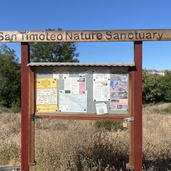 San Timoteo Nature Sanctuary - Information by the parking lot - Hiking Near Me - Redlands, California