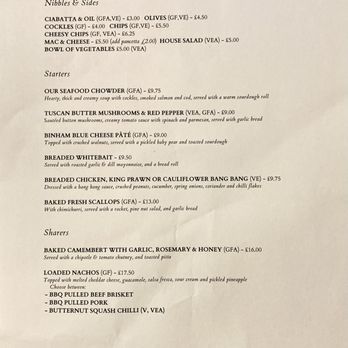 The Ship Inn - Menu - Pubs Near Me - Weybourne, NFK