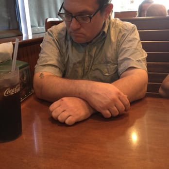 Beef 'O' Brady's - This man is not happy. I know so, because he said "I am not happy about having to eat here" so I told him he couldn't. Haha trev - Pubs Near Me - Spring Hill, Florida