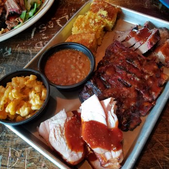 Dinosaur Bar-B-Que - The platter - Barbeque Near Me - Syracuse, New York Dinosaur Bar-B-Que - The platter - Barbeque Near Me - Syracuse, New York