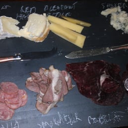 Monger's Choice - a selection of cheeses & charcuterie of the kitchen's choice along with suggested appropriate pairings.