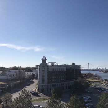 Marriott Savannah Riverfront - View from balcony - Hotels Near Me - Savannah, Georgia