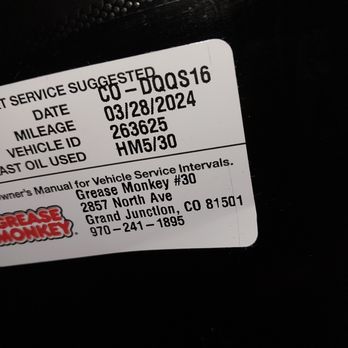 Grease Monkey - Oil Change Stations Near Me - Grand Junction, Colorado