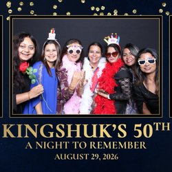 Funtastic Photobooth - All the ladies celebrating the King's 50th!