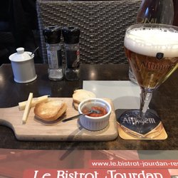 Le Bistrot Jourdan - スターターとビール。