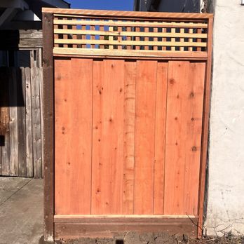 RG Fence & Gate Solutions - Front gate with trellis - Fences & Gates Near Me