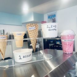 Brrrr Ice Cream Shakes And Crepes - Sizes
