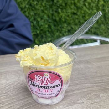 La Micheocana El Rey - a cup of ice cream - Desserts Near Me - Montebello, California La Micheocana El Rey - a cup of ice cream - Desserts Near Me - Montebello, California