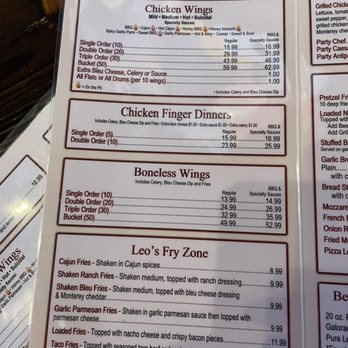 Leo's Pizzeria - Menu - Pizza Near Me - Lancaster, New York