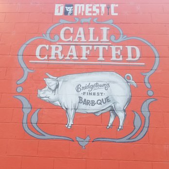 DOMESTIC - Painted on the side of their building. - Barbeque Near Me - La Puente, California DOMESTIC - Painted on the side of their building. - Barbeque Near Me - La Puente, California