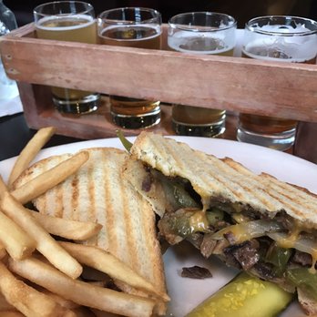 John Brewer's Tavern - Steak and cheese panini - American Near Me - Waltham, Massachusetts