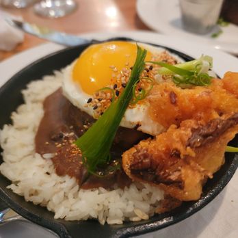 Koko Head Cafe - Koko moco. Tempura Kim chee was bomb! - Breakfast & Brunch Near Me - Honolulu, Hawaii