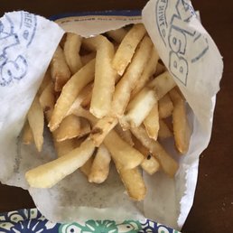 Double fried fries. Yuck! Double fried fries. Yuck!