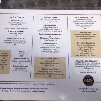 Cafe Strudel - Breakfast & Brunch Near Me - Lexington, South Carolina