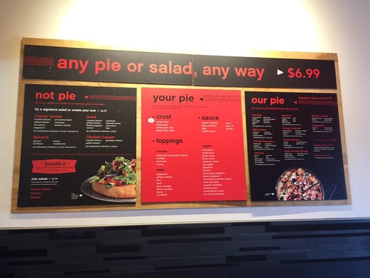 Menu photo 3 Pie Five Pizza Fort Worth, TX