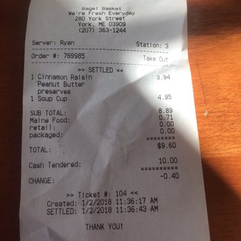 Bagel Basket - Bagels Near Me - York, Maine