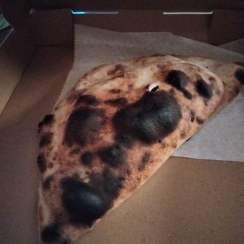 Collins Pizza - Spinach calzone - Pizza Near Me - Miami Beach, Florida