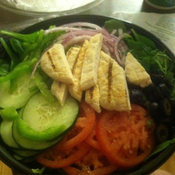 Subway - Oven roasted chicken salad prepared by Eric - Sandwiches Near Me - Palmdale, California Subway - Oven roasted chicken salad prepared by Eric - Sandwiches Near Me - Palmdale, California
