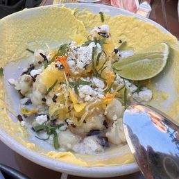 Squash "elote style" - very good