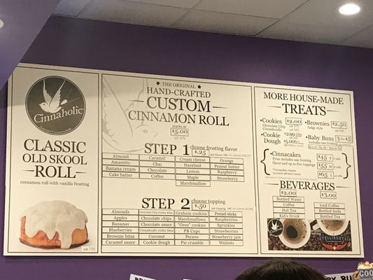 Menu photo 7 Cinnaholic Schaumburg, IL